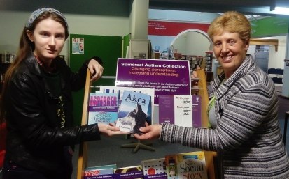 Author Elizabeth Jade and Stephanie Franklin (manager)